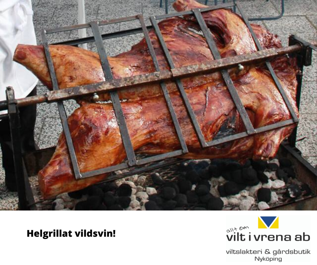 Helgrillatvildsvin!